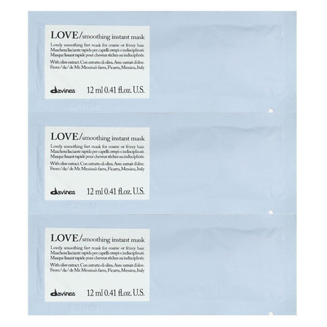 Davines, Love Smoothing, Hair Treatment Cream Mask, 12 pcs, 12 ml - Feel You