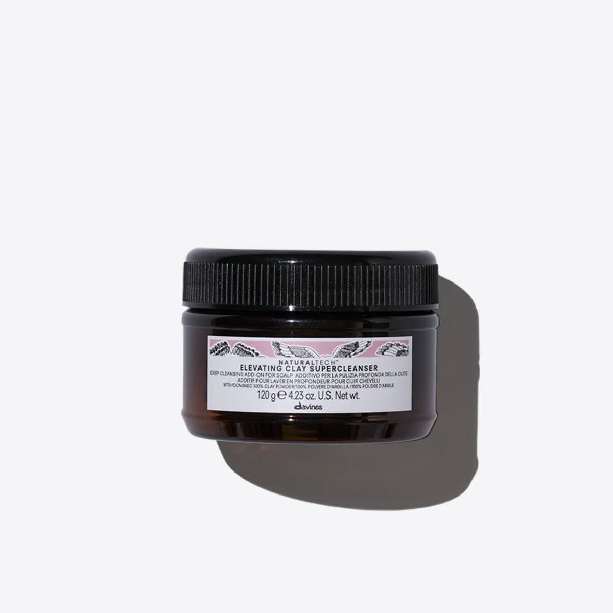 Davines, NaturalTech Elevating Clay, Scalp Scrub, Deep Cleansing, 120 g - Feel You