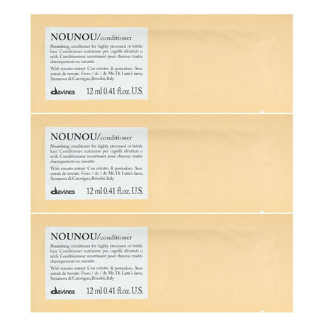 Davines, Nounou, Hair Conditioner, Nourishing, 12 pcs, 12 ml - Feel You