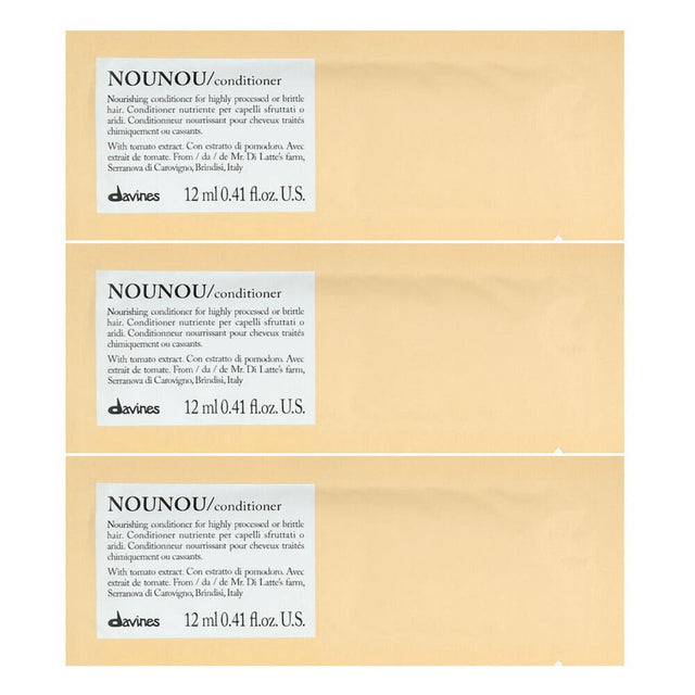 Davines, Nounou, Hair Conditioner, Nourishing, 12 pcs, 12 ml - Feel You