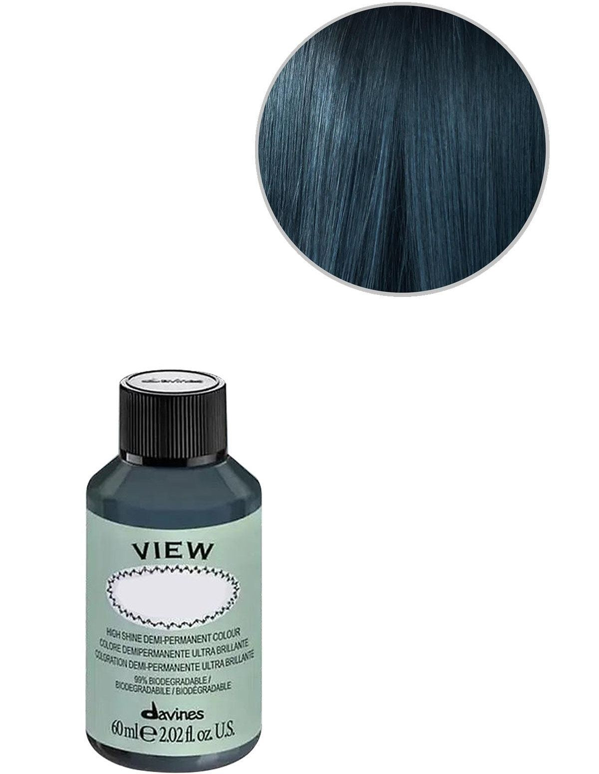 Davines, View, Demi-Permanent Hair Dye, 2.11 , 60 ml - Feel You