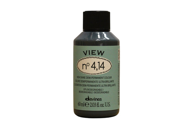 Davines, View, Demi-Permanent Hair Dye, 4.14 , 60 ml - Feel You