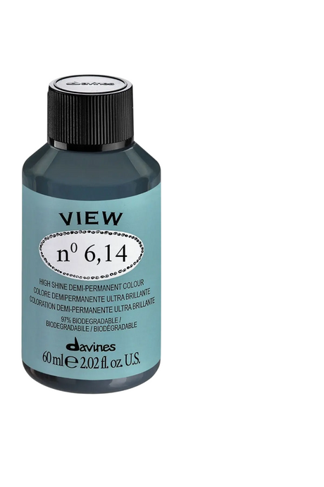 Davines, View, Demi-Permanent Hair Dye, 6.14 , 60 ml - Feel You