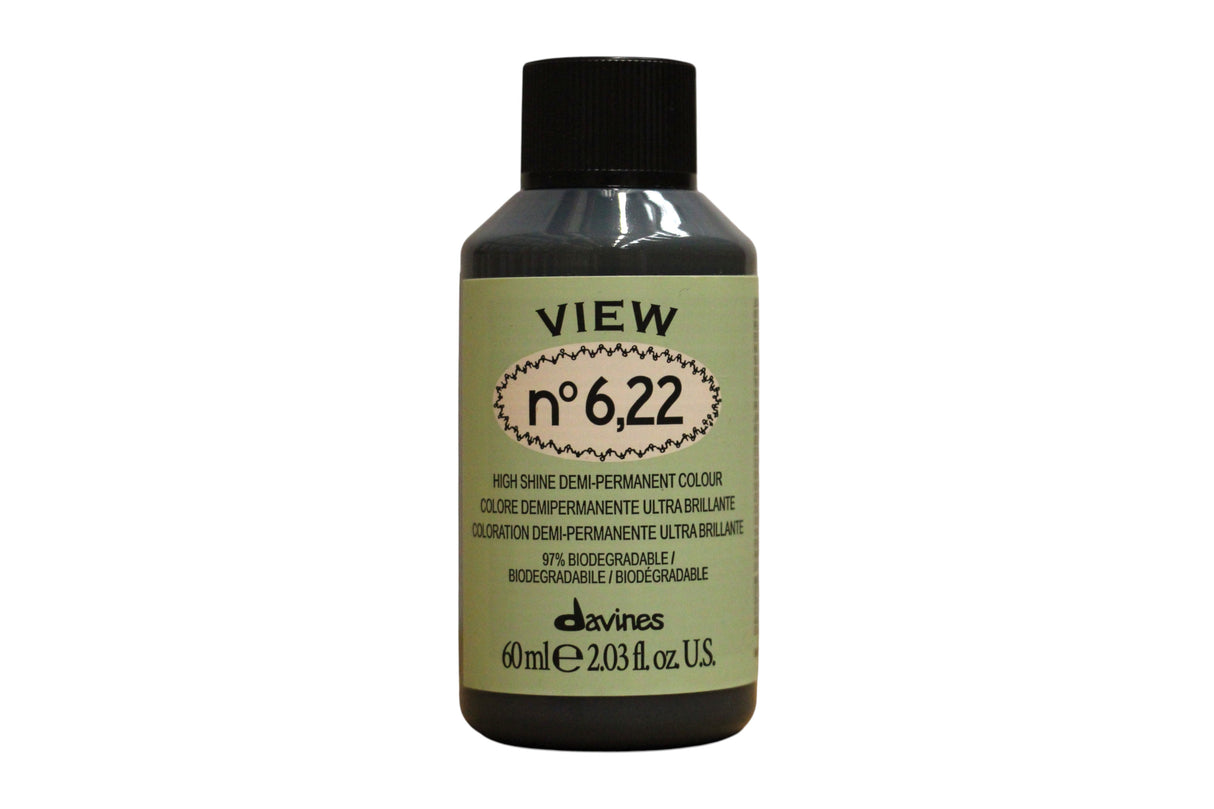 Davines, View, Demi-Permanent Hair Dye, 6.22 , 60 ml - Feel You