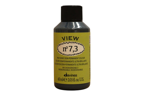 Davines, View, Demi-Permanent Hair Dye, 7.3 , 60 ml - Feel You