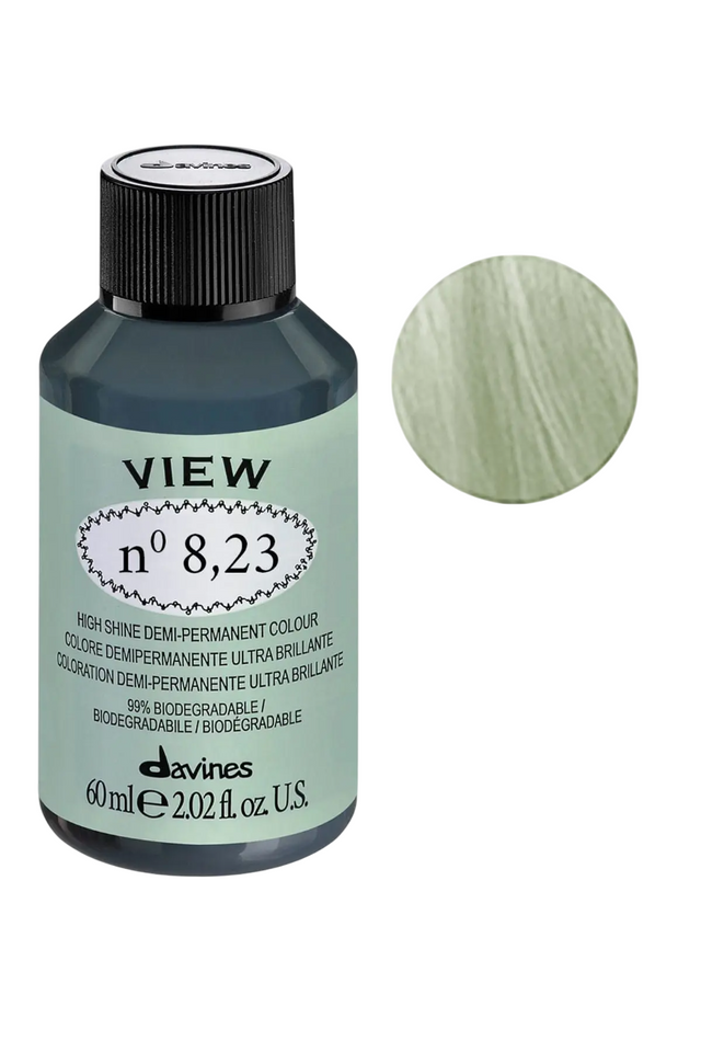 Davines, View, Demi-Permanent Hair Dye, 8.23 , 60 ml - Feel You