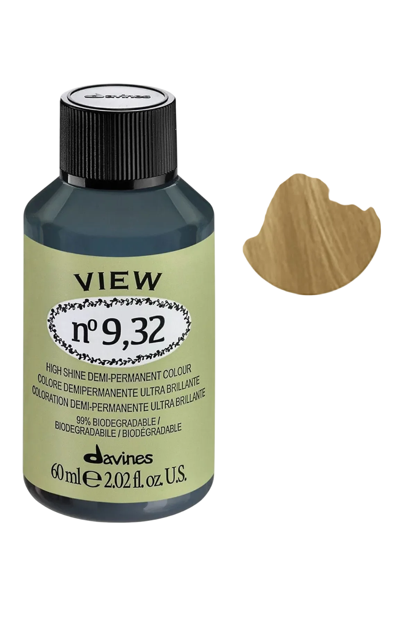 Davines, View, Demi-Permanent Hair Dye, 9.32 , 60 ml - Feel You