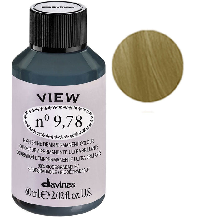 Davines, View, Demi-Permanent Hair Dye, 9.78 Gloss, 60 ml - Feel You