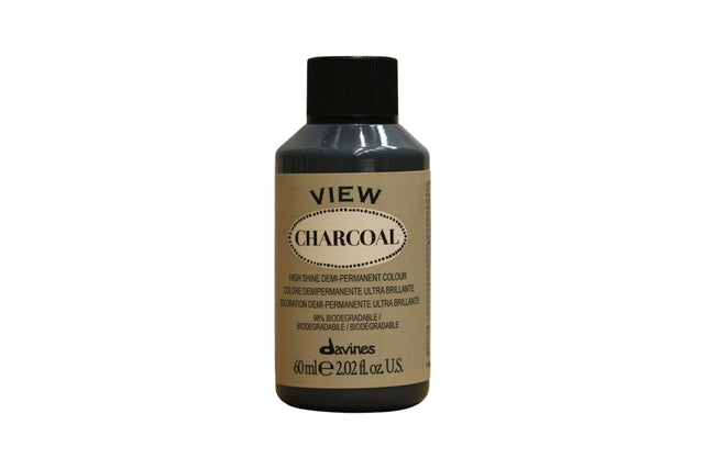 Davines, View, Demi-Permanent Hair Dye,  Charcoal, 60 ml - Feel You