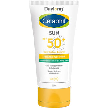 Daylong - Cetaphil Sun Sensitive Gel-Fluid SPF 50+ - sensitive to oily skin - 50ml - Feel You