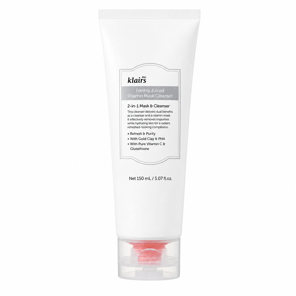 Dear, Klairs - Freshly Jucied Vitamin Mask Cleanser, 150ml