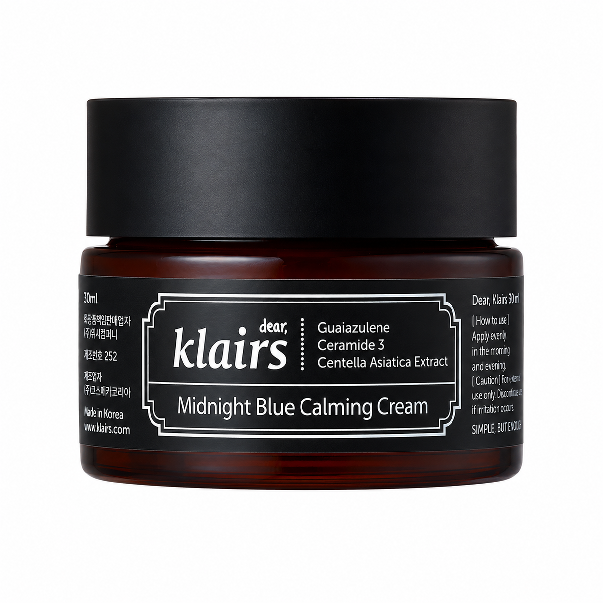 Dear, Klairs - Midnight Blue Calming Cream, 30ml
