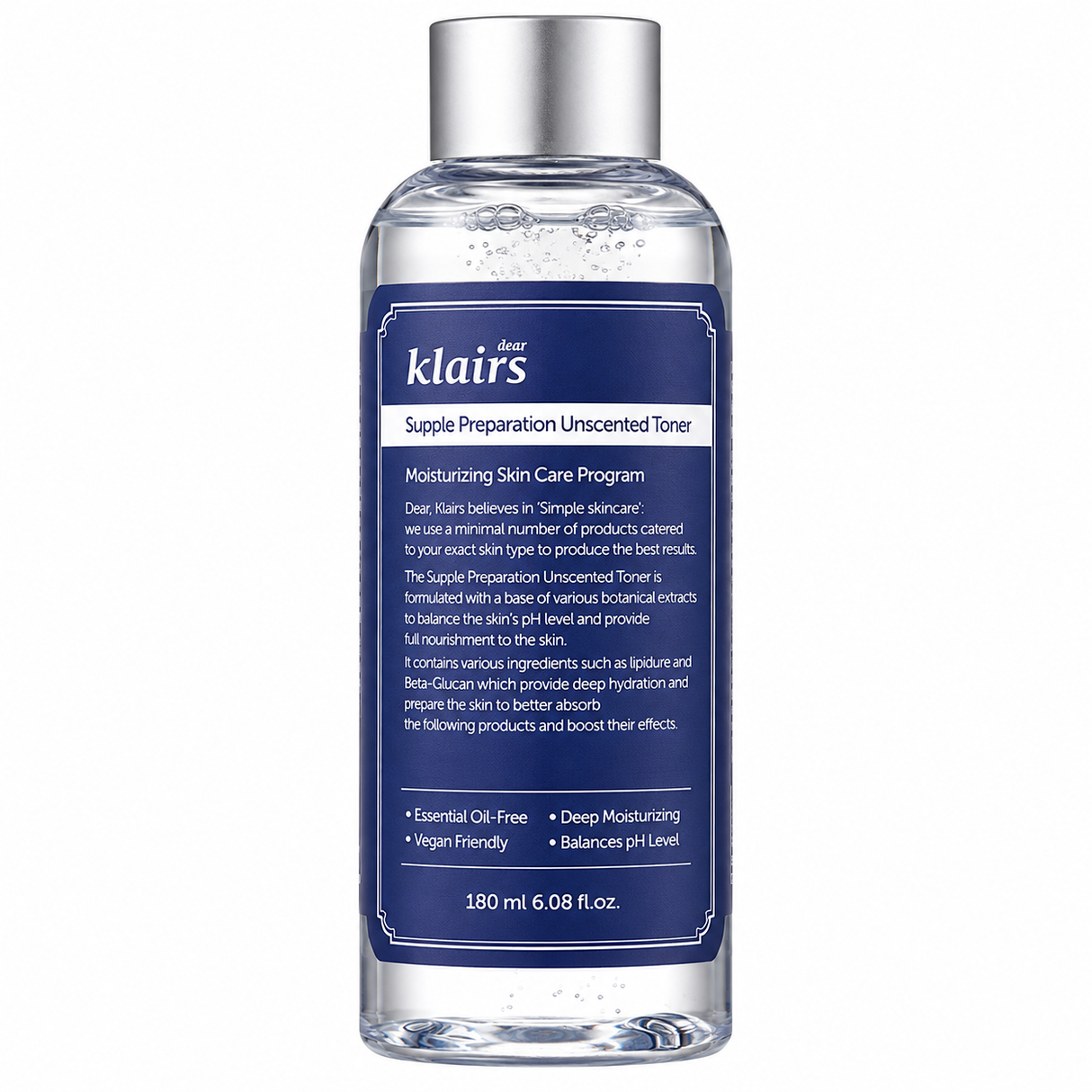 Dear, Klairs - Supple Preparation Unscented Toner, 180ml