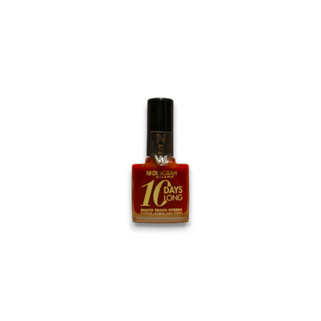 Deborah, 10 Days Long, Quick-Dry, Nail Polish, 161, Dark Red, 11 ml - Feel You