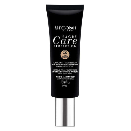Deborah, 24 Ore Care Perfection, Hydrating, Liquid Foundation, 03, Sand, SPF 20, 30 ml *Tester - Feel You