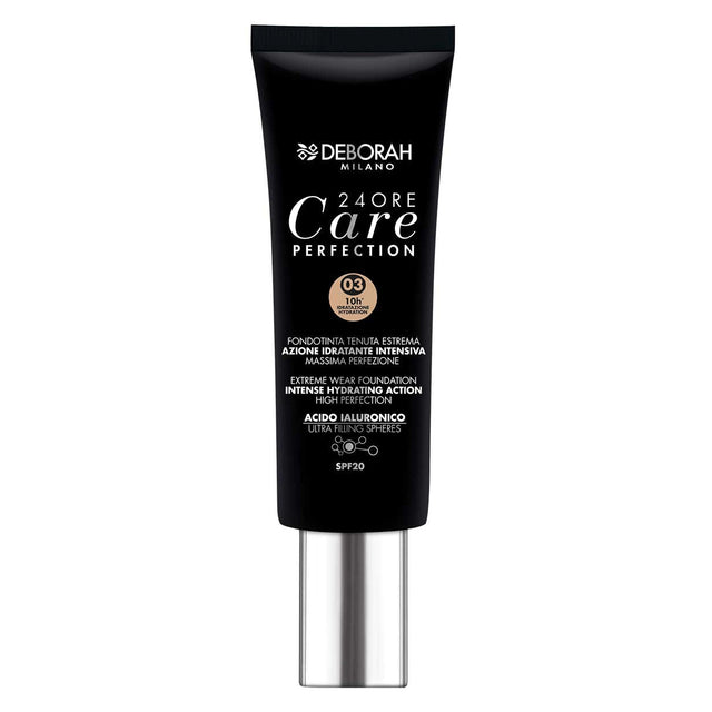 Deborah, 24 Ore Care Perfection, Hydrating, Liquid Foundation, 03, Sand, SPF 20, 30 ml *Tester - Feel You