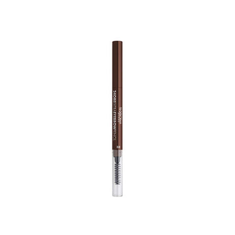Deborah, 24 Ore Extra, Double-Ended, Eyebrow Cream Pencil & Brush 2-In-1, 03, Dark - Feel You