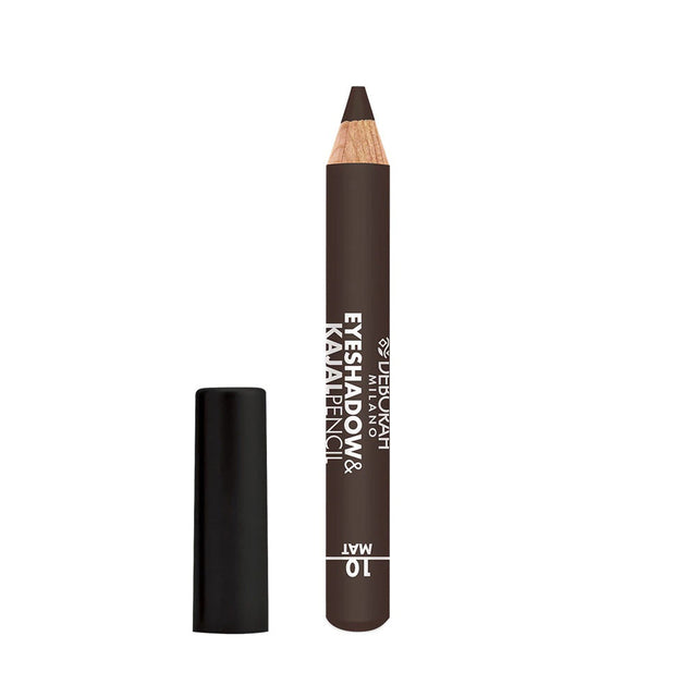 Deborah, Deborah, Blending, Matt, Eyeshadow & Kajal Eyeliner 2-In-1, 10, Brown, 2 g *Tester - Feel You