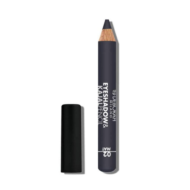 Deborah, Deborah, Blending, Matt, Eyeshadow & Kajal Eyeliner 2-In-1, 2, Grey, 2 g *Tester - Feel You