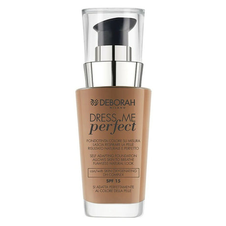 Deborah, Dress Me Perfect, Liquid Foundation, 05, Amber, SPF 15, 30 ml *Tester - Feel You
