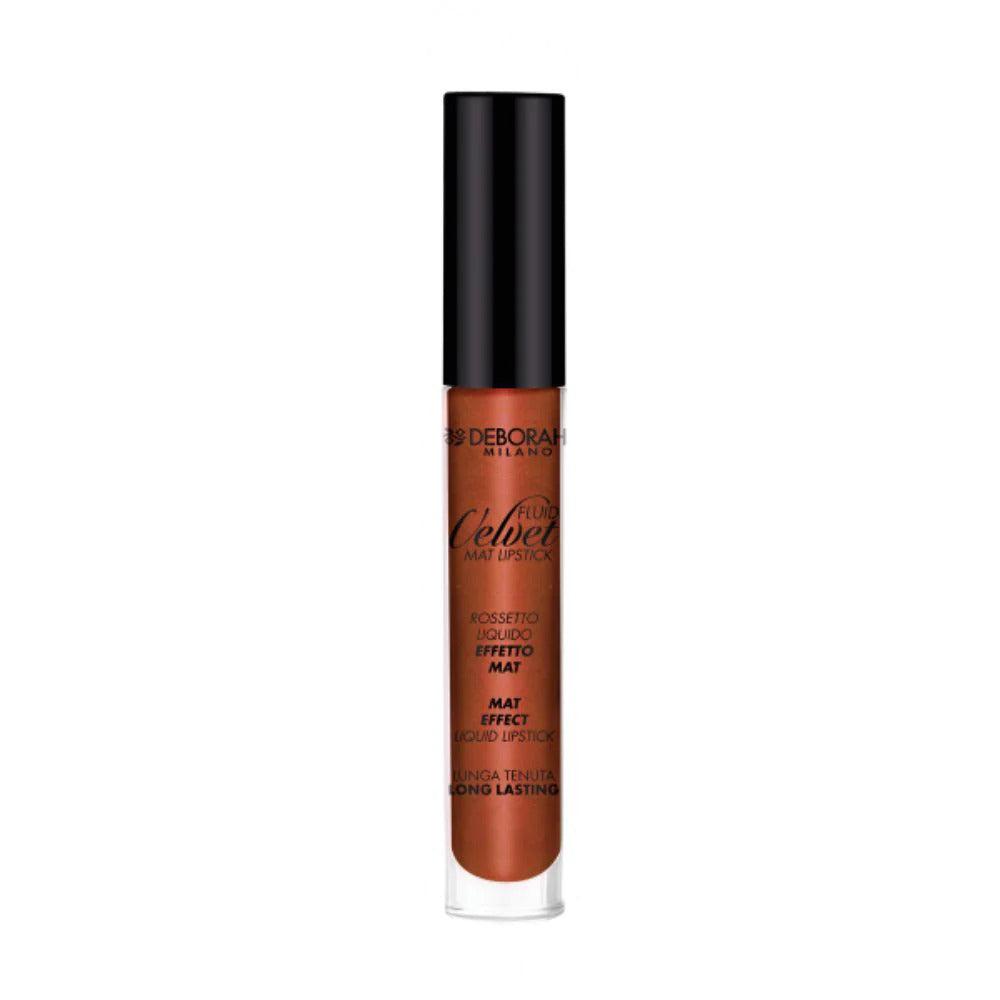 Deborah, Fluid Velvet, Matte, Liquid Lipstick, 53, Brown, 4.5 g - Feel You