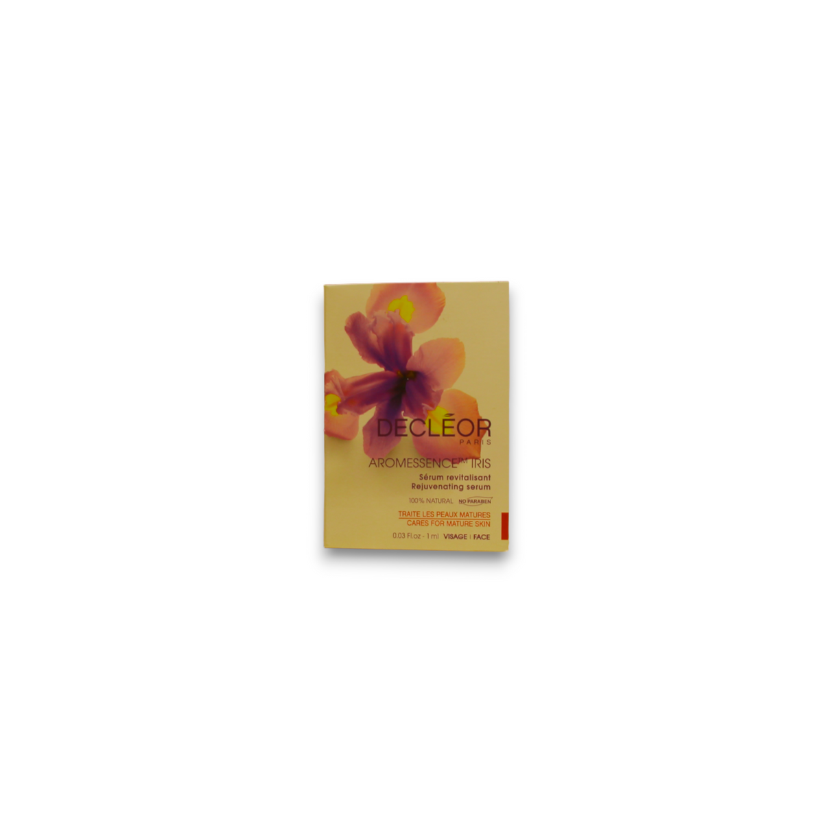 Decleor, Aromessence Iris, Essential Oils, Rejuvenating, Morning, Oil, For Face & Eyes, 1 ml *Sample - Feel You