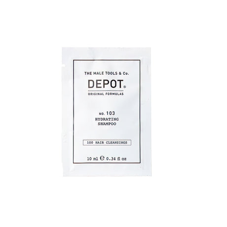 Depot, 100 Hair Cleansing No. 103, Pro-Vitamin B5, Hair Shampoo, For Hydration, 10 ml - Feel You