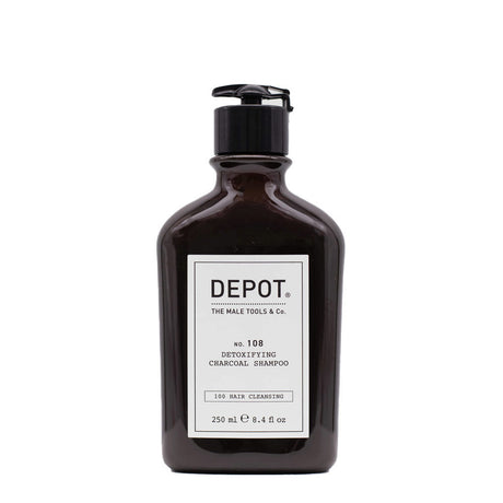 Depot, 100 Hair Cleansing No. 105, Charcoal, Hair Shampoo, For Detoxing, 250 ml - Feel You
