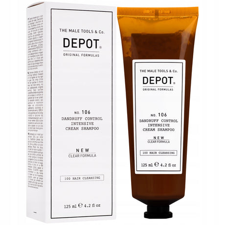 Depot, 100 Hair Cleansing No. 106 Clear Formula, Pro-Vitamin B5, Hair Shampoo, Anti-Dandruff, 125 ml - Feel You