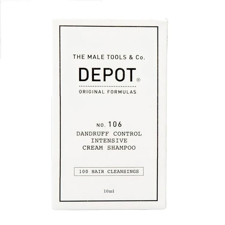 Depot, 100 Hair Cleansing No. 106, Pro-Vitamin B5, Hair Shampoo, Anti-Dandruff, 10 ml - Feel You
