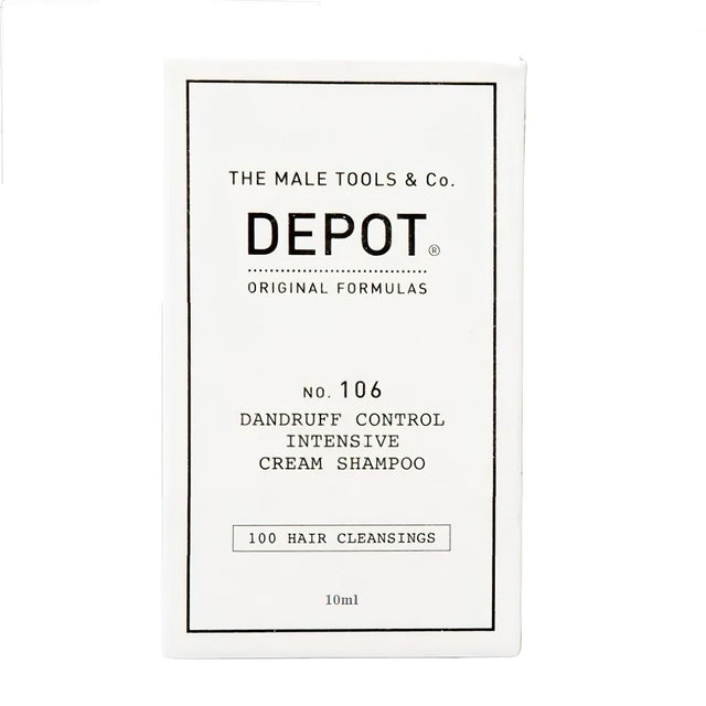 Depot, 100 Hair Cleansing No. 106, Pro-Vitamin B5, Hair Shampoo, Anti-Dandruff, 10 ml - Feel You