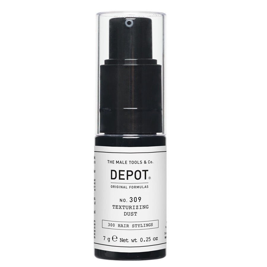 Depot, 300 Hair Stylings No. 309, Glycerin, Hair Styling Powder, Texturizing & Volumizing, Soft Hold, 7 g - Feel You