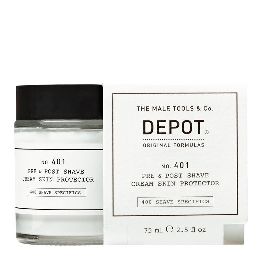 Depot, 400 Shave Specifics No. 401, Soothing, Pre & Post Shaving Cream, 75 ml - Feel You