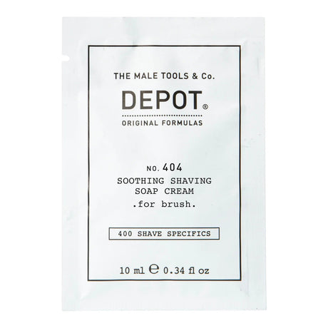 Depot, 400 Shave Specifics No. 404 , Allantoin, Soothing, Shaving Soap Cream, 10 ml - Feel You