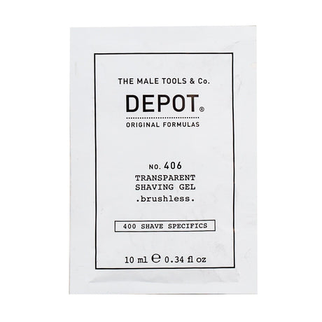 Depot, 400 Shave Specifics No. 406, Menthol, Softening & Refreshing, Shaving Gel, 10 ml - Feel You