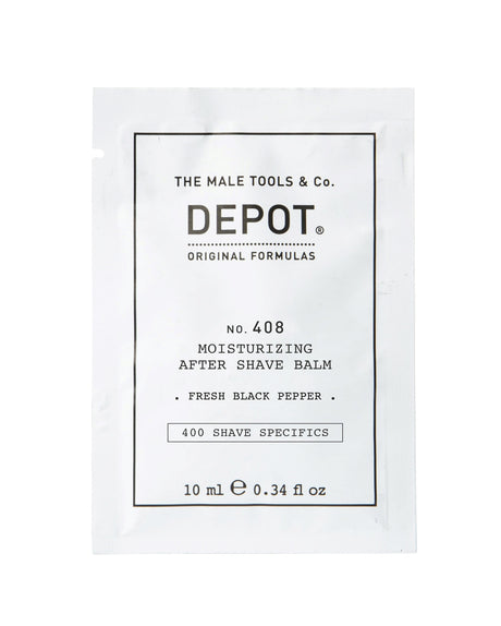 Depot, 400 Shave Specifics No. 408, Fresh Black Pepper, Moisturizing, After-Shave Balm, 10 ml - Feel You