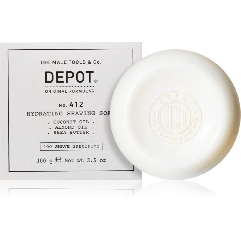 Depot, 400 Shave Specifics No. 412, Hydrating, Shaving Soap, 100 g - Feel You