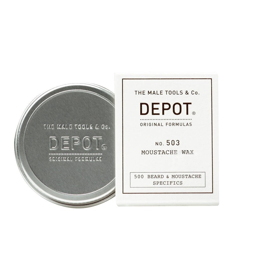 Depot, 500 Beard & Mustache Specifics No. 503, Jojoba Oil, Moustache Wax, For Styling, 30 ml - Feel You