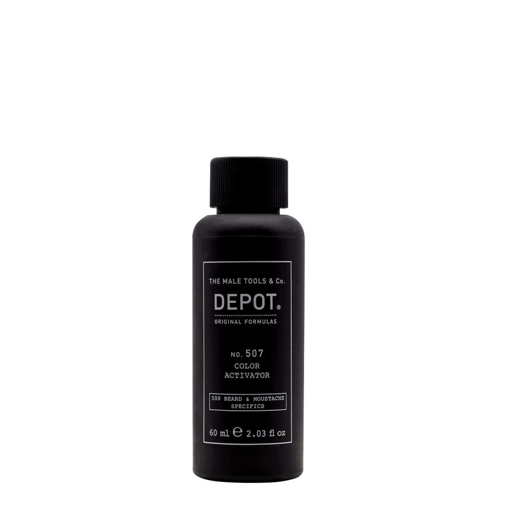 Depot, 500 Beard & Mustache Specifics No. 507, Hair Colour Activator Lotion, 10 vol, 60 ml - Feel You