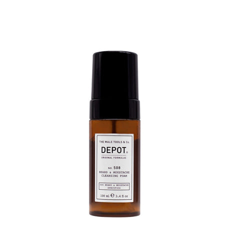 Depot, 500 Beard & Mustache Specifics No. 508, Beard Foam, For Cleansing, 100 ml - Feel You