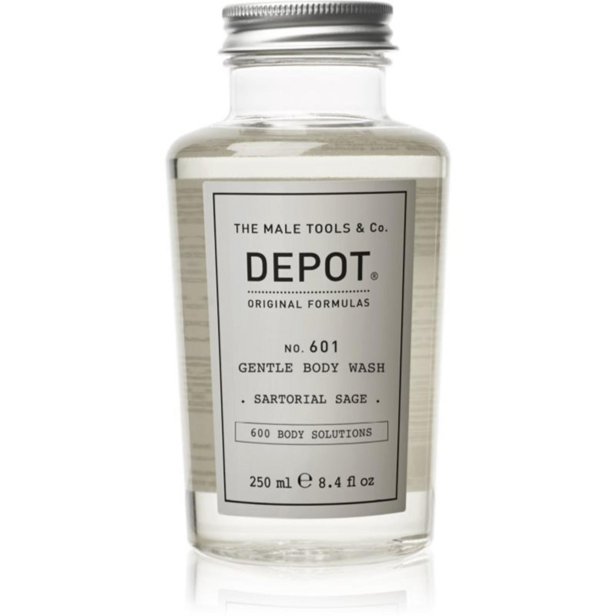 Depot, 600 Body Solutions No. 601, Sartorial Sage, Body Wash, 250 ml - Feel You