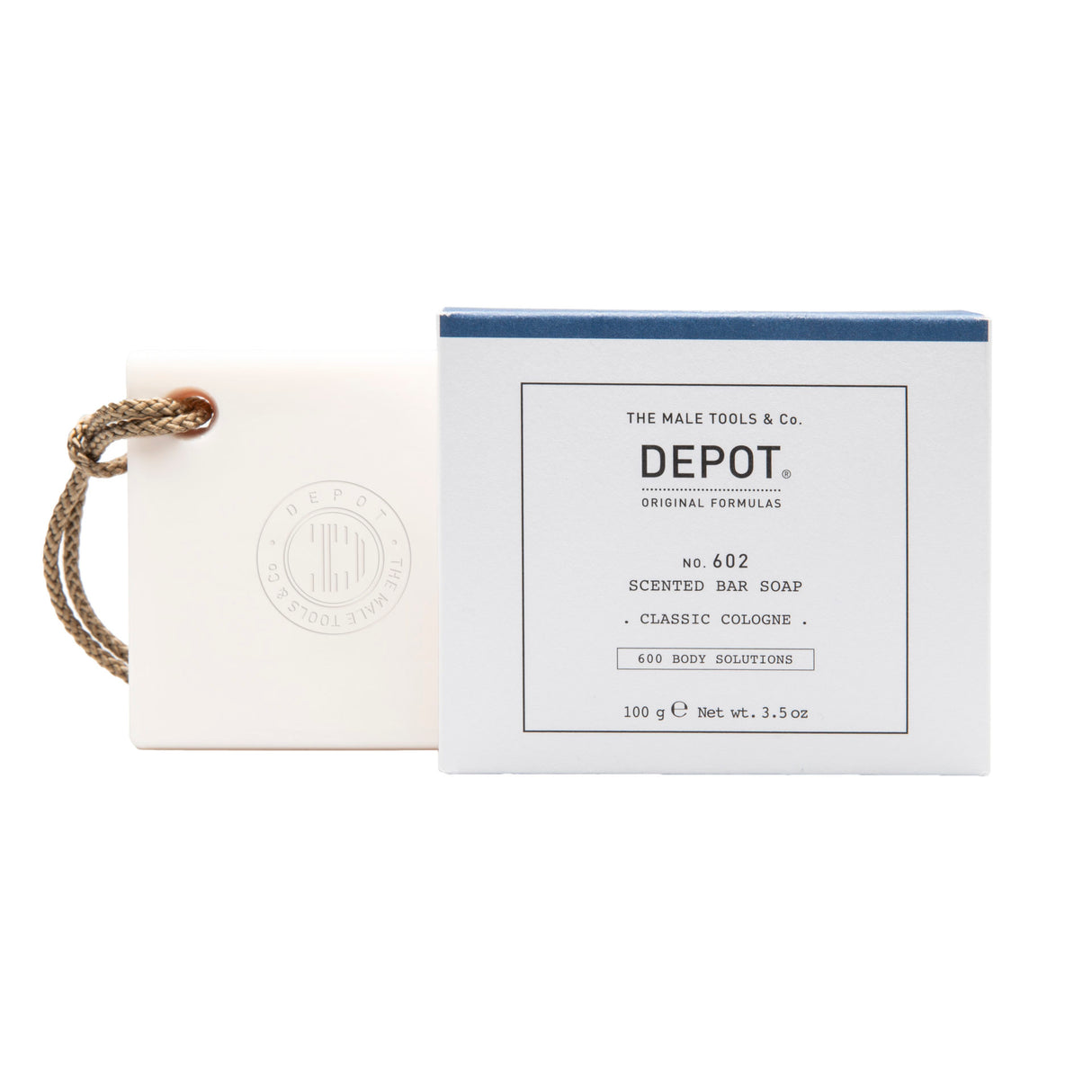 Depot, 600 Body Solutions No. 602, Botanical Complex, Cleansing, Classic Cologne, Scented Soap Bar , Floral Notes, 100 g - Feel You