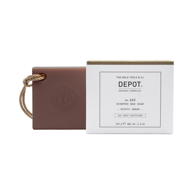 Depot, 600 Body Solutions No. 602, Botanical Complex, Cleansing, Mystic Amber, Scented Soap Bar , 100 g - Feel You