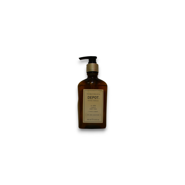 Depot, 600 Body Solutions No. 603, Citrus & Herbs, Sorbitol, Cleansing, Liquid Soap, For Hands, 200 ml - Feel You