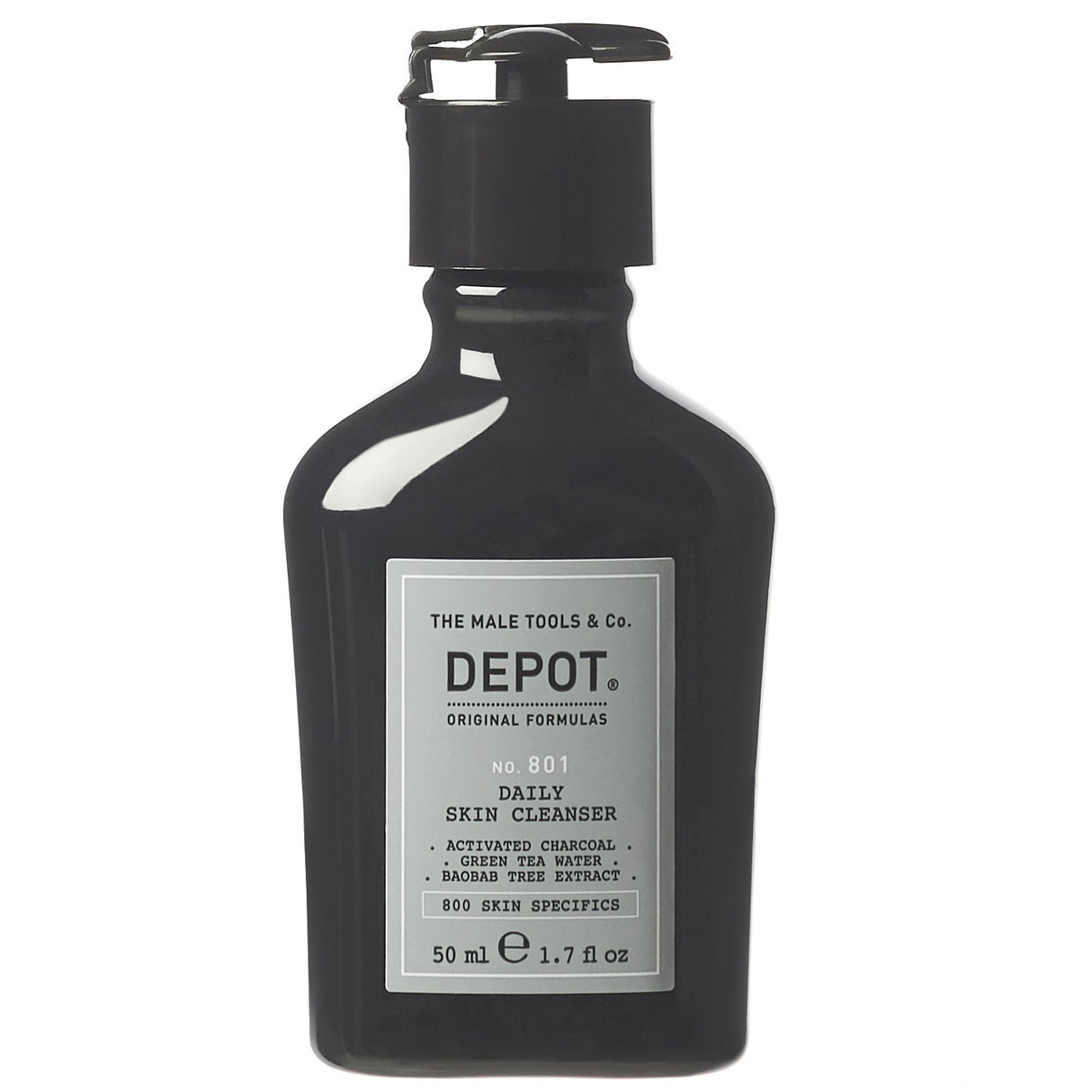 Depot, 800 Skin Specifics No. 801, Activated Charcoal, Detoxifying, Cleansing Gel, For Face, 50 ml - Feel You
