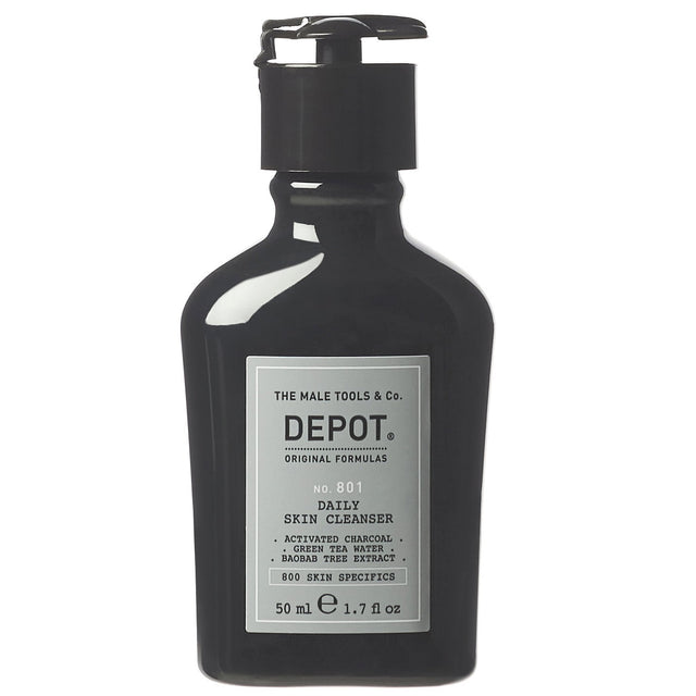 Depot, 800 Skin Specifics No. 801, Activated Charcoal, Detoxifying, Cleansing Gel, For Face, 50 ml - Feel You
