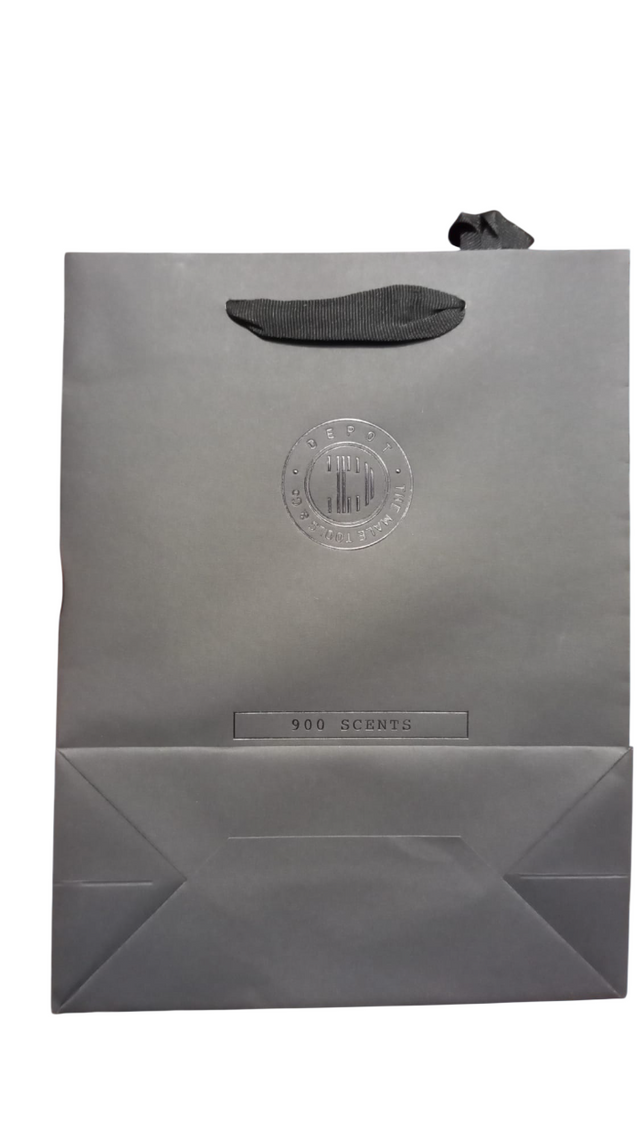 Depot, 900 Scents, Shopping, GWP Cardboard Bag, Dark Grey - Feel You