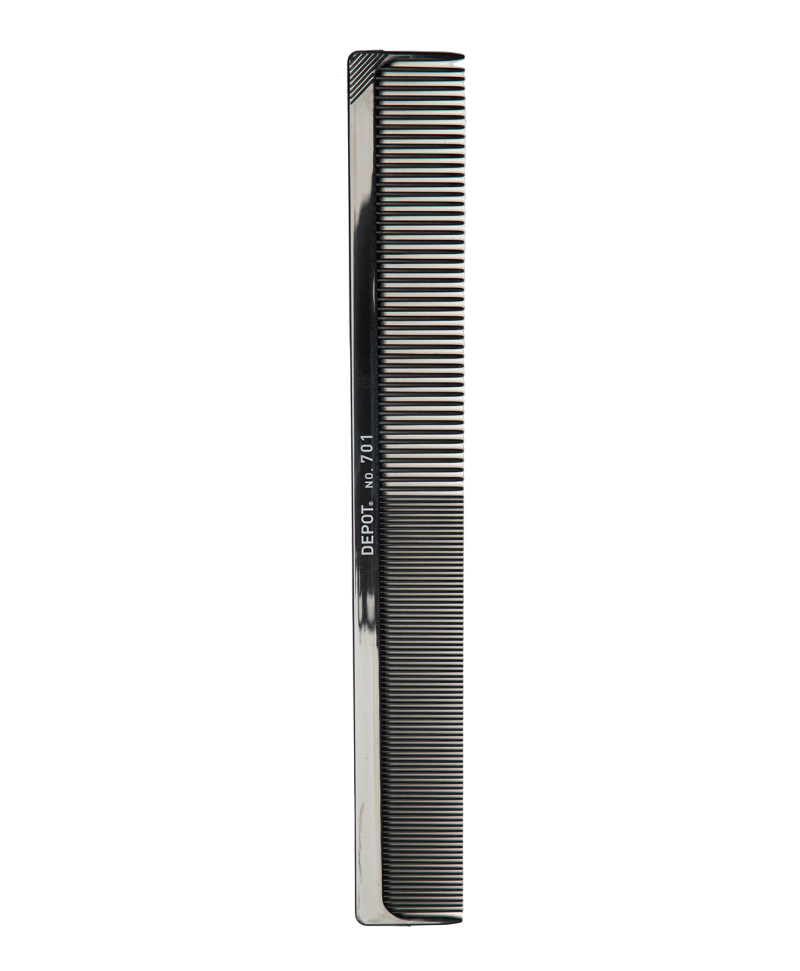 Depot, Accessories No. 701, Hair Plastic Comb, Black - Feel You