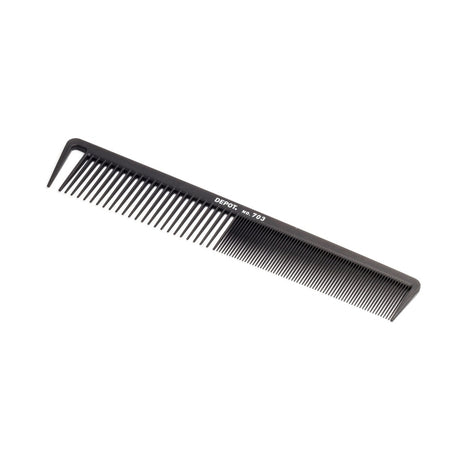 Depot, Accessories No. 703 Carbon, Hair Plastic Comb, Black - Feel You