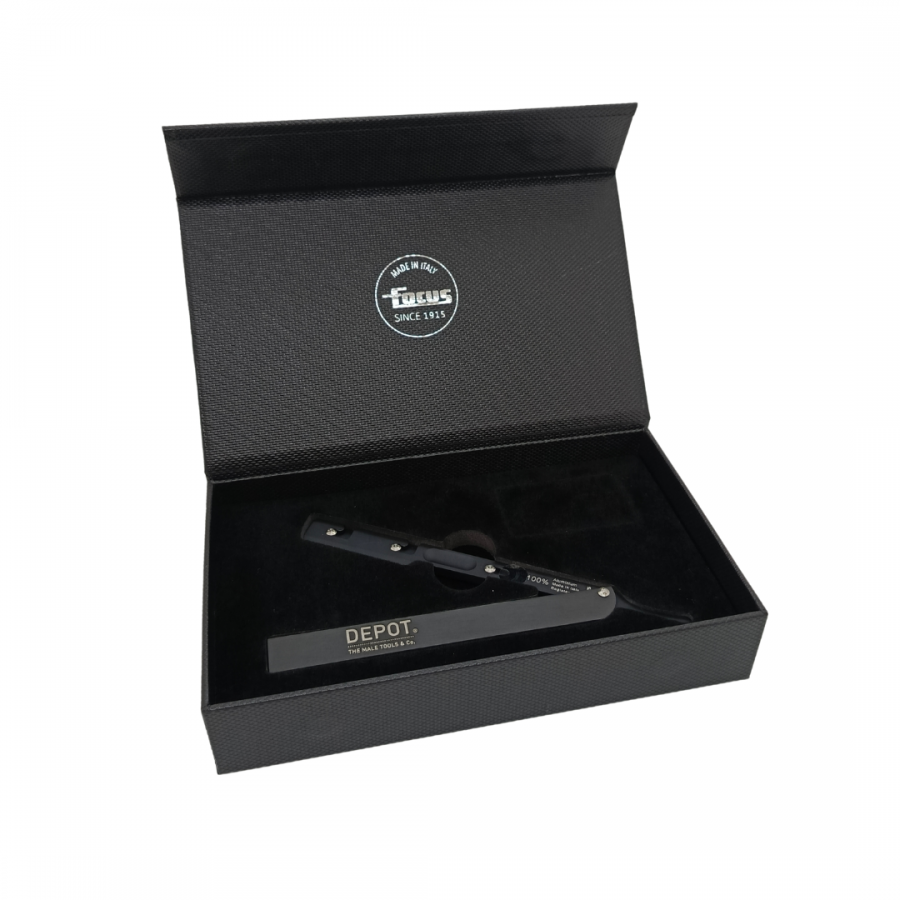 Depot, DEPOT, Shaving Razor, 738, Black, 1 Blade - Feel You